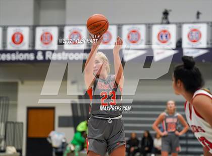 Thumbnail 3 in Columbus East vs. Bolingbrook (Sneakers for Santa Shootout) photogallery.