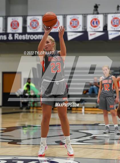 Thumbnail 2 in Columbus East vs. Bolingbrook (Sneakers for Santa Shootout) photogallery.