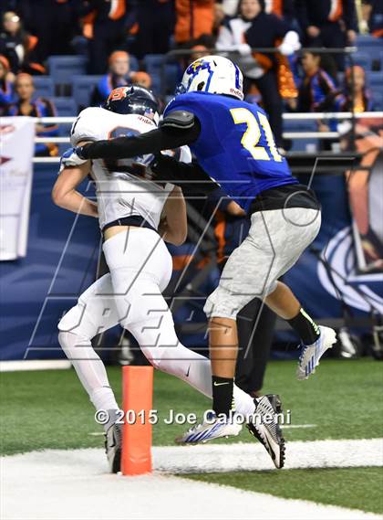 Thumbnail 2 in Brandeis vs Clemens (UIL 6A D2 Area Playoff) photogallery.