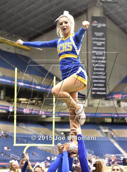 Thumbnail 2 in Brandeis vs Clemens (UIL 6A D2 Area Playoff) photogallery.