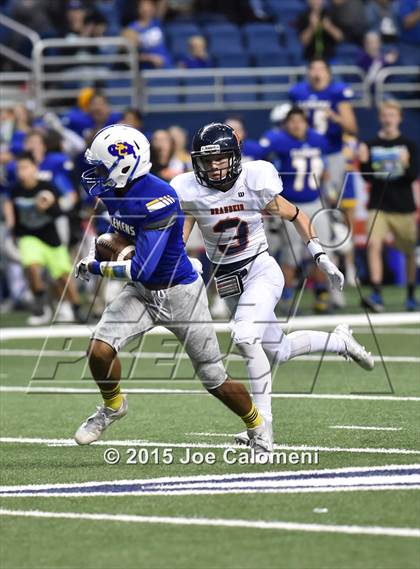 Thumbnail 2 in Brandeis vs Clemens (UIL 6A D2 Area Playoff) photogallery.