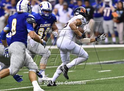 Thumbnail 3 in Brandeis vs Clemens (UIL 6A D2 Area Playoff) photogallery.