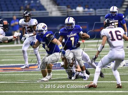 Thumbnail 3 in Brandeis vs Clemens (UIL 6A D2 Area Playoff) photogallery.