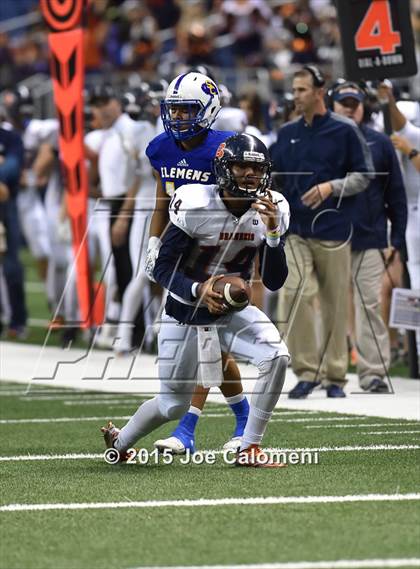 Thumbnail 1 in Brandeis vs Clemens (UIL 6A D2 Area Playoff) photogallery.
