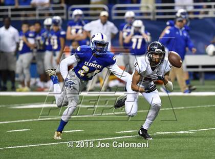 Thumbnail 1 in Brandeis vs Clemens (UIL 6A D2 Area Playoff) photogallery.