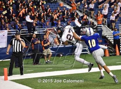 Thumbnail 2 in Brandeis vs Clemens (UIL 6A D2 Area Playoff) photogallery.