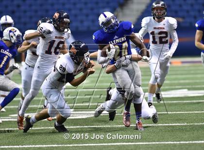Thumbnail 2 in Brandeis vs Clemens (UIL 6A D2 Area Playoff) photogallery.