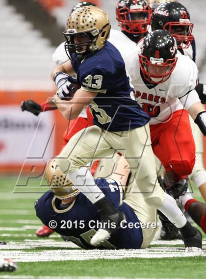 Thumbnail 3 in Our Lady of Lourdes vs. South Park (NYSPHSAA Class A Final) photogallery.