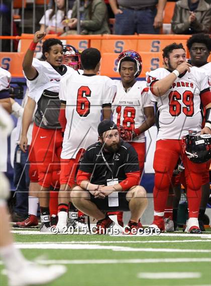 Thumbnail 2 in Our Lady of Lourdes vs. South Park (NYSPHSAA Class A Final) photogallery.