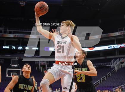 Thumbnail 2 in Skyline vs. Brophy College Prep (Hoopin it up at the Arena) photogallery.