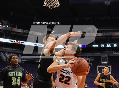 Thumbnail 2 in Skyline vs. Brophy College Prep (Hoopin it up at the Arena) photogallery.