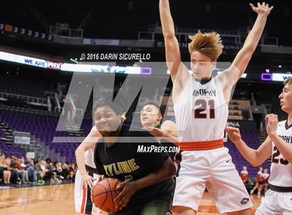 Thumbnail 3 in Skyline vs. Brophy College Prep (Hoopin it up at the Arena) photogallery.