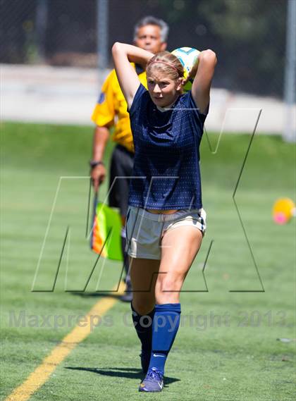 Thumbnail 2 in Liberty Ranch vs. Central Catholic (CIF SJS D5 Final) photogallery.
