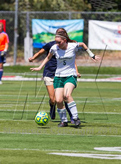 Thumbnail 3 in Liberty Ranch vs. Central Catholic (CIF SJS D5 Final) photogallery.