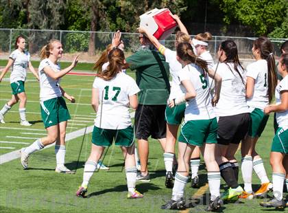 Thumbnail 3 in Liberty Ranch vs. Central Catholic (CIF SJS D5 Final) photogallery.