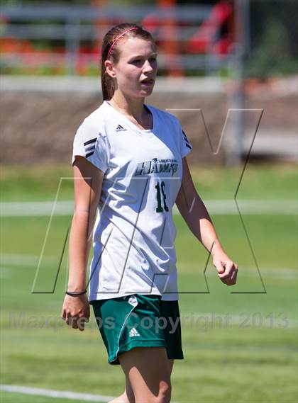 Thumbnail 3 in Liberty Ranch vs. Central Catholic (CIF SJS D5 Final) photogallery.
