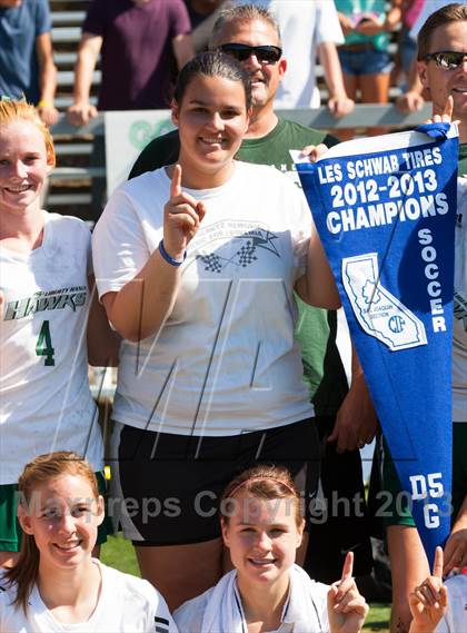 Thumbnail 3 in Liberty Ranch vs. Central Catholic (CIF SJS D5 Final) photogallery.