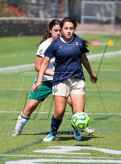 Thumbnail 3 in Liberty Ranch vs. Central Catholic (CIF SJS D5 Final) photogallery.
