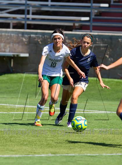 Thumbnail 2 in Liberty Ranch vs. Central Catholic (CIF SJS D5 Final) photogallery.