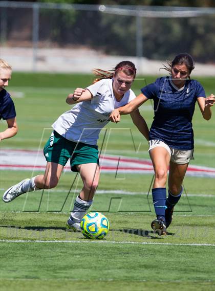 Thumbnail 2 in Liberty Ranch vs. Central Catholic (CIF SJS D5 Final) photogallery.