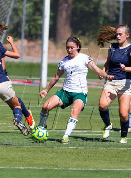 Thumbnail 1 in Liberty Ranch vs. Central Catholic (CIF SJS D5 Final) photogallery.