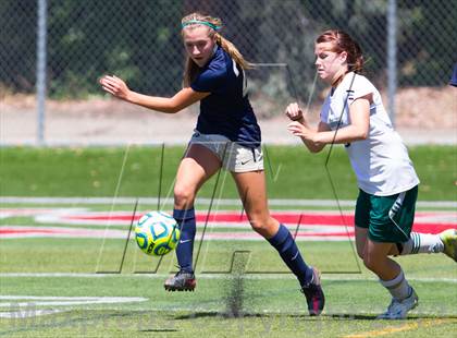 Thumbnail 3 in Liberty Ranch vs. Central Catholic (CIF SJS D5 Final) photogallery.