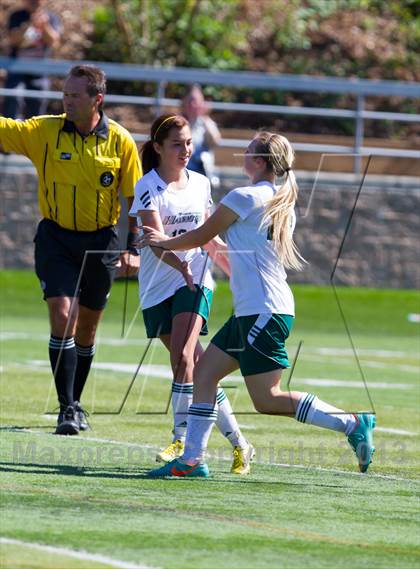 Thumbnail 3 in Liberty Ranch vs. Central Catholic (CIF SJS D5 Final) photogallery.