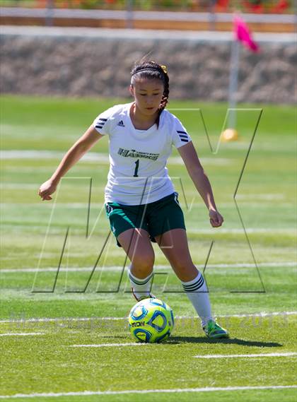 Thumbnail 3 in Liberty Ranch vs. Central Catholic (CIF SJS D5 Final) photogallery.