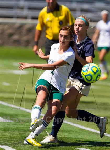 Thumbnail 3 in Liberty Ranch vs. Central Catholic (CIF SJS D5 Final) photogallery.