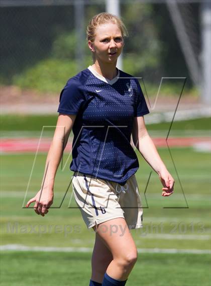 Thumbnail 3 in Liberty Ranch vs. Central Catholic (CIF SJS D5 Final) photogallery.