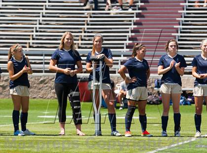 Thumbnail 3 in Liberty Ranch vs. Central Catholic (CIF SJS D5 Final) photogallery.
