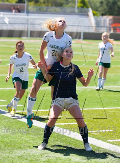 Thumbnail 2 in Liberty Ranch vs. Central Catholic (CIF SJS D5 Final) photogallery.