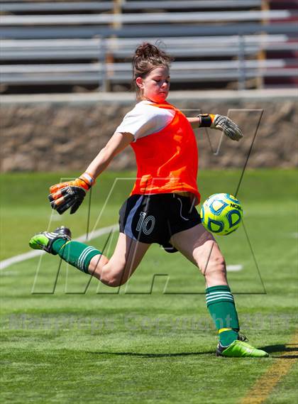 Thumbnail 1 in Liberty Ranch vs. Central Catholic (CIF SJS D5 Final) photogallery.