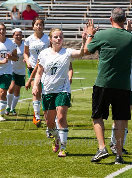 Thumbnail 1 in Liberty Ranch vs. Central Catholic (CIF SJS D5 Final) photogallery.