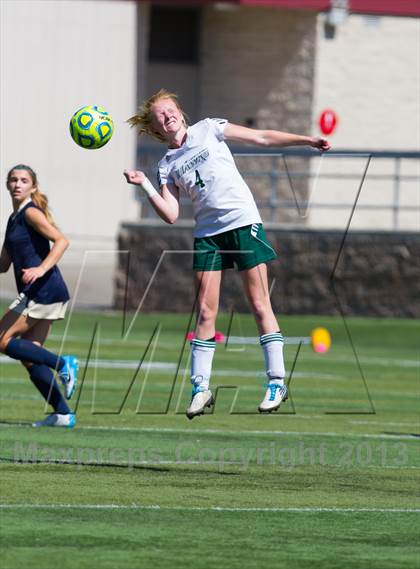 Thumbnail 3 in Liberty Ranch vs. Central Catholic (CIF SJS D5 Final) photogallery.