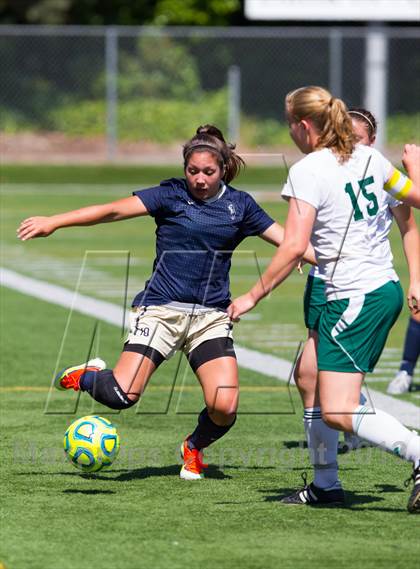 Thumbnail 3 in Liberty Ranch vs. Central Catholic (CIF SJS D5 Final) photogallery.