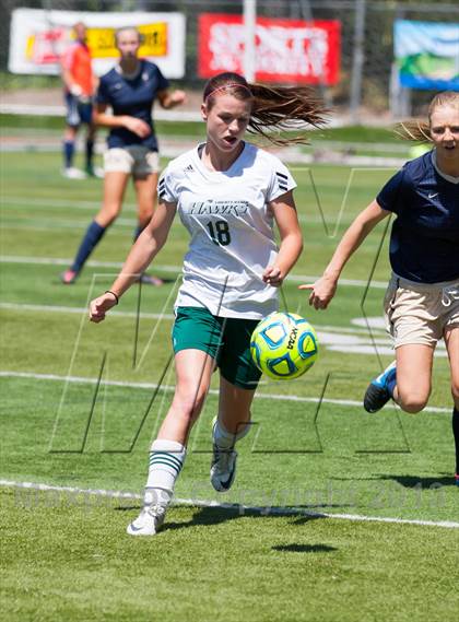 Thumbnail 2 in Liberty Ranch vs. Central Catholic (CIF SJS D5 Final) photogallery.