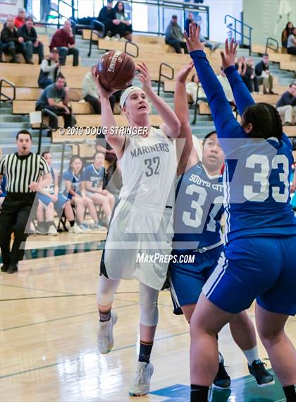 Thumbnail 3 in Aptos vs. South San Francisco (CIF-CCS-Division III Girls Championship) photogallery.