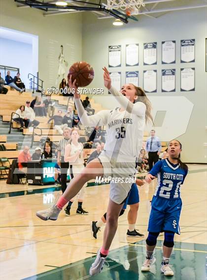 Thumbnail 2 in Aptos vs. South San Francisco (CIF-CCS-Division III Girls Championship) photogallery.