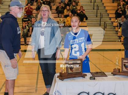 Thumbnail 2 in Aptos vs. South San Francisco (CIF-CCS-Division III Girls Championship) photogallery.