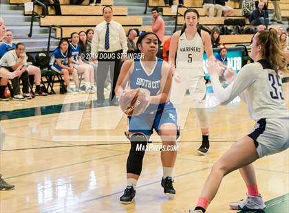 Thumbnail 1 in Aptos vs. South San Francisco (CIF-CCS-Division III Girls Championship) photogallery.