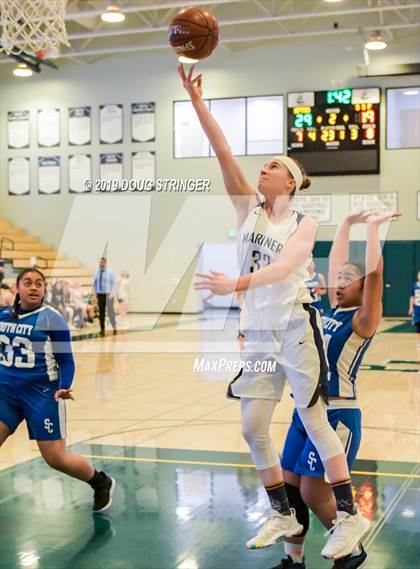 Thumbnail 3 in Aptos vs. South San Francisco (CIF-CCS-Division III Girls Championship) photogallery.