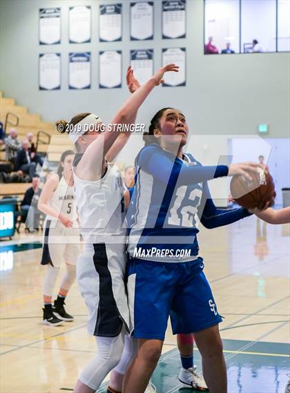 Thumbnail 2 in Aptos vs. South San Francisco (CIF-CCS-Division III Girls Championship) photogallery.