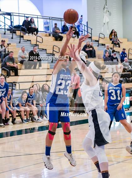 Thumbnail 3 in Aptos vs. South San Francisco (CIF-CCS-Division III Girls Championship) photogallery.