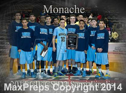 Thumbnail 2 in Hanford vs Monache (CIF CS D2 Final) photogallery.