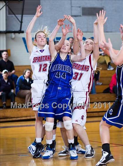 Thumbnail 2 in St. Stephen's Episcopal vs St. Andrew's (SPC Div II Championship) photogallery.