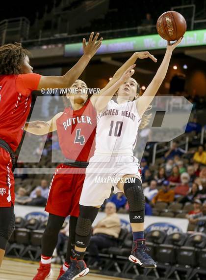 Thumbnail 3 in Butler vs Sacred Heart (KHSAA Sweet Sixteen Tournament) For editorial use only photogallery.