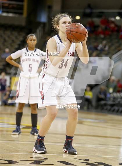 Thumbnail 1 in Butler vs Sacred Heart (KHSAA Sweet Sixteen Tournament) For editorial use only photogallery.