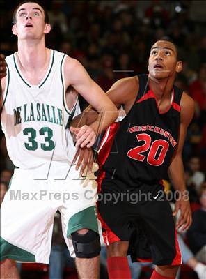 Thumbnail 2 in Westchester vs. De La Salle (Nike Extravaganza) photogallery.