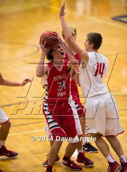 Thumbnail 1 in Spanish Fork vs. Park City (Riverton Holiday Tournament) photogallery.
